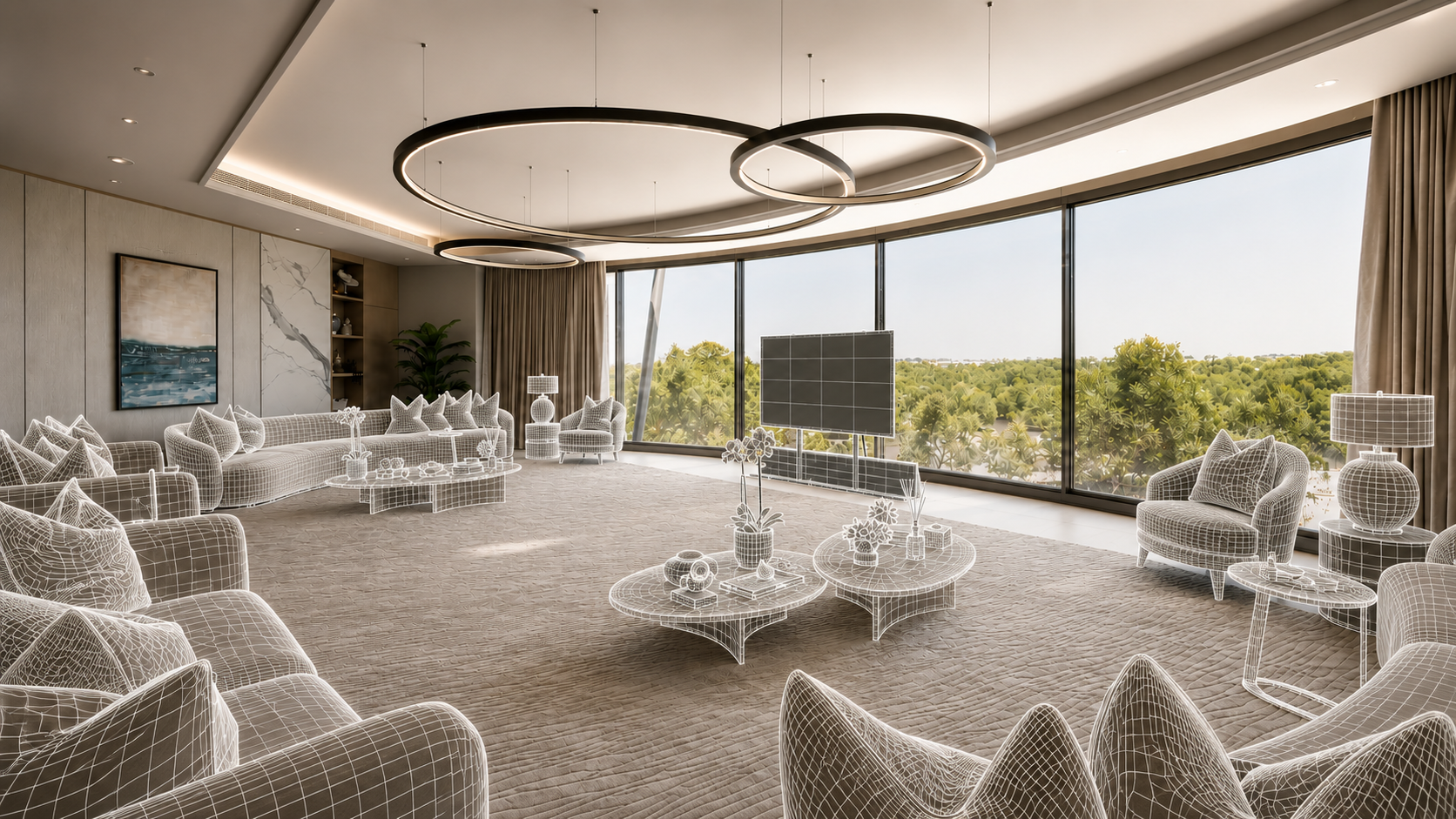 Luxury Villa Interior