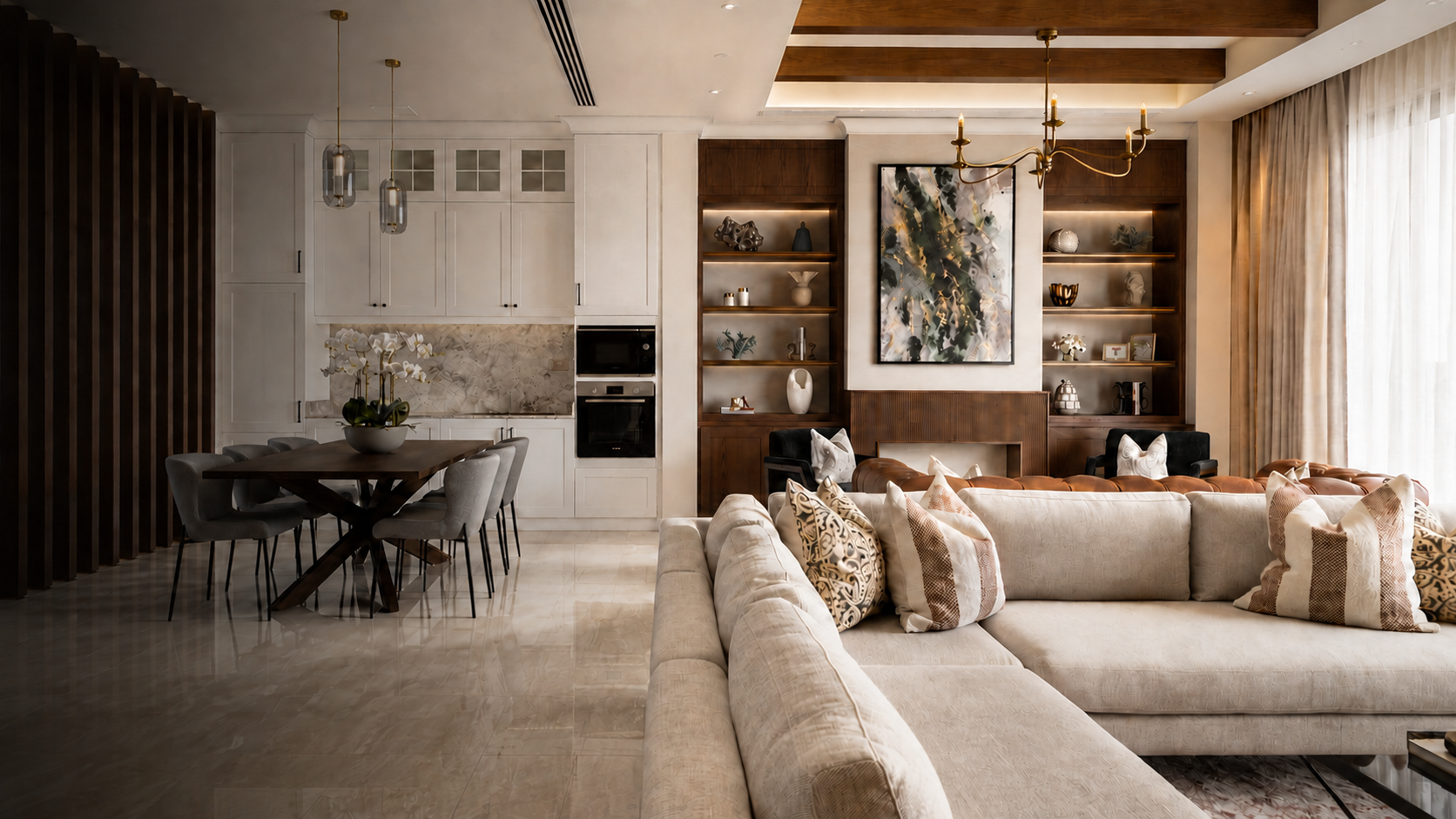 Timeless contemporary interior design