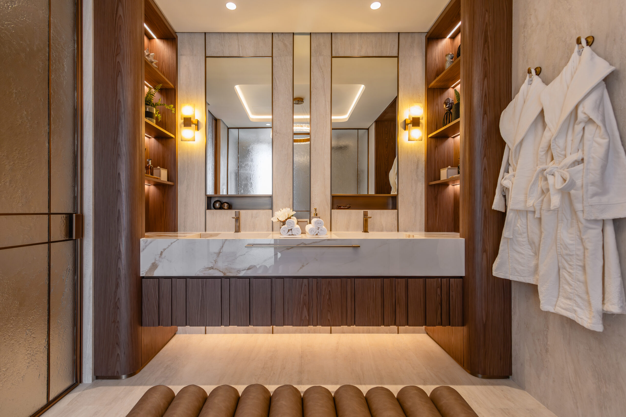 Completed interior after finishing