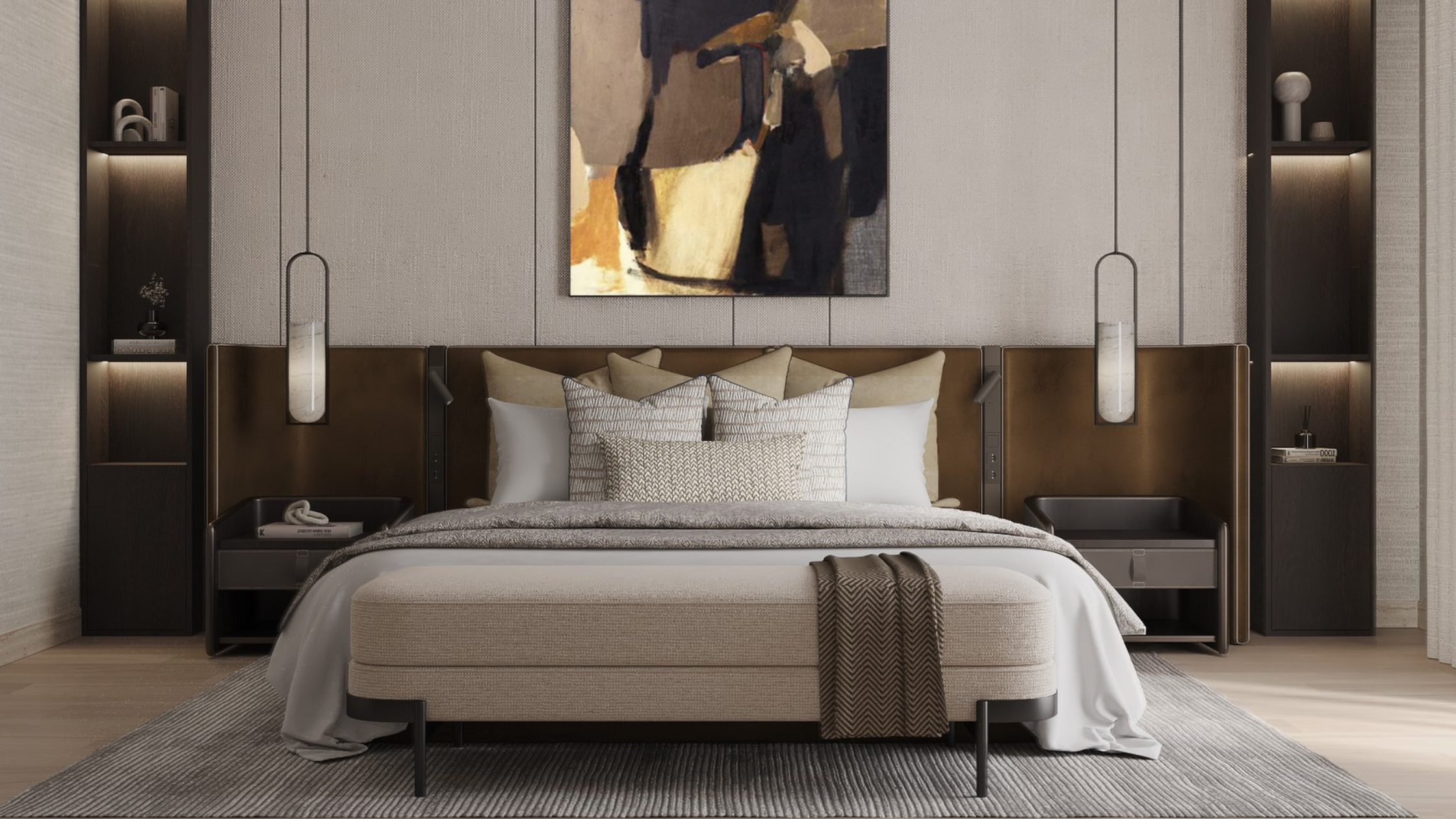 Master bedroom render